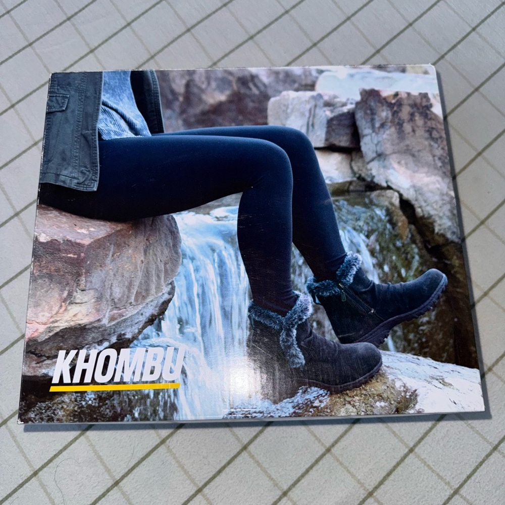 Khombu Black Winter Boots